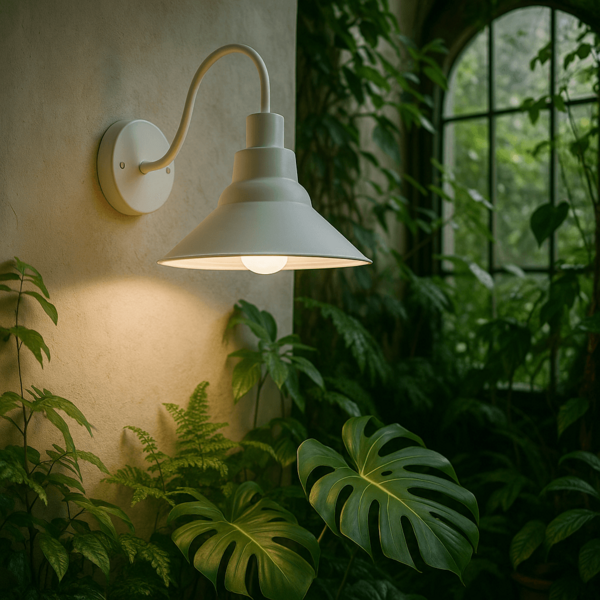 Luminária de Parede Arandela Fixa Judith Branca