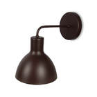 Luminária De Parede Arandela Fixa Rosa Marrom Cortem