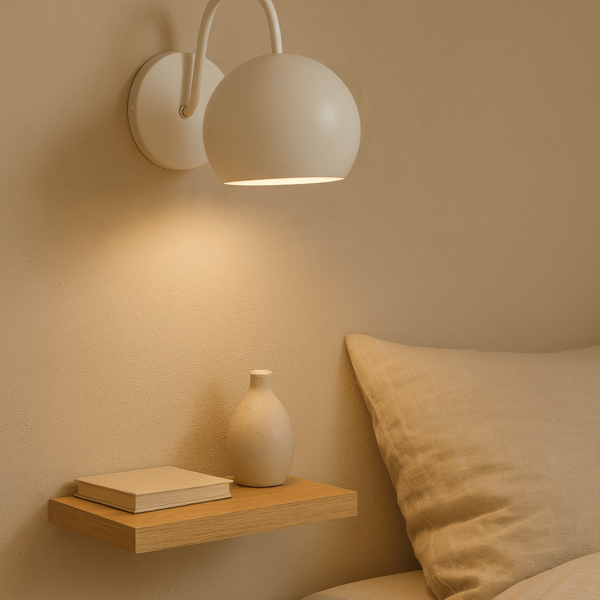 Luminária de Parede Arandela Fixa Yoani Branca