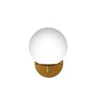 Luminária De Parede Arandela Jabuti Cor Dourada Para 1 Lâmpad