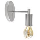 Luminária De Parede Arandela Retro Sala Quarto Vintage Prata