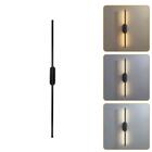 Luminária De Parede Interna Arandela Led 14w Vector Preta Mod