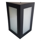 Luminária de Parede Triangular Arandela Preta