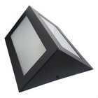 Luminária de Parede Triangular Arandela Preta