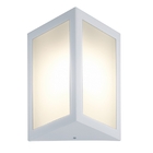 Luminária De Parede Triangular Branco