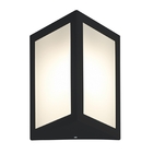 Luminária De Parede Triangular Preto