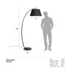 Luminária De Piso Alice - Preto