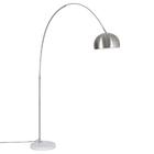 Luminária De Piso Arco Lamp - Tamanho G - Aço Inox - Pedra De
