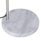 Luminária De Piso Arco Lamp - Tamanho P - Aço Inox - Pedra De