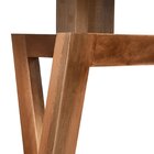 Luminária De Piso Bali Com Madeira Maciça E Mdf Natural/fendi