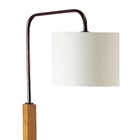 Luminária De Piso Blitz Em Madeira - Mel