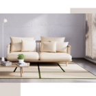 Luminária De Piso Chão Aniston Branco