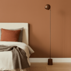 Luminária De Piso Chão Aniston Marrom Cortem