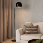 Luminária De Piso Chão Gardner Preto