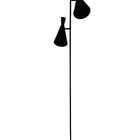 Luminária De Piso Chão Jacoba Preto