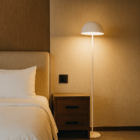 Luminária de Piso Chão Komaco Branca