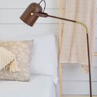 Luminária de Piso Chão Nelle Marrom Cortem