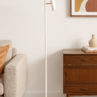 Luminária De Piso Chão Sofhie Branca