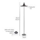 Luminária De Piso Chão Tomiko Branco