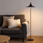 Luminária De Piso Chão Tomiko Preto