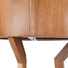 Luminária De Piso Texas Com Madeira Maciça E Mdf Natural