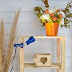 Luminária de Presilha com Garra Amélia Mini Collor Azul