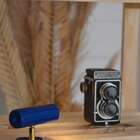 Luminária de Presilha com Garra Sofhie Collor Azul