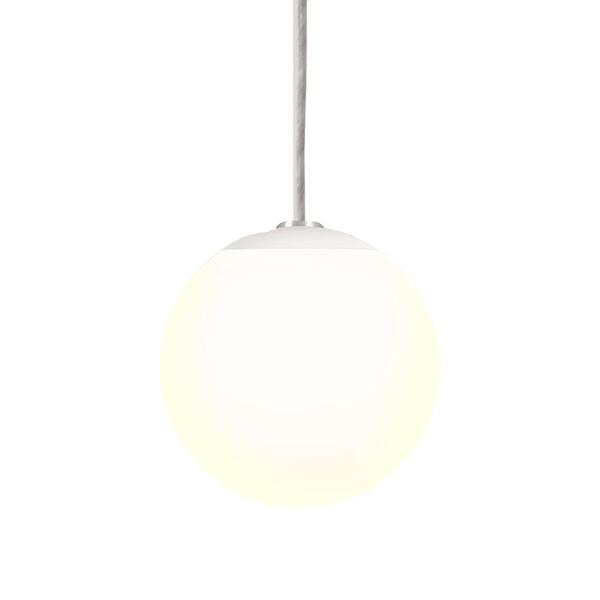 Pantalla De Lámpara Colgante Tipo Globo - Diámetro 10 Cm, Para Bombilla G9, De Aluminio Y Vidrio, Fácil Instalación