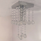 Luminária De Teto Com Cristais Legítimos K9 De 30mm 20cm Bivo