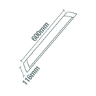 Luminária de Teto LED 18W Luz Branca Inspire