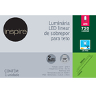 Luminária de Teto LED 9W Luz Branca Inspire
