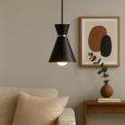 Luminária de Teto Pendente Bertha Preto