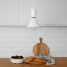 Luminária de Teto Pendente Golda Branca