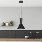 Luminária de Teto Pendente Golda Preta