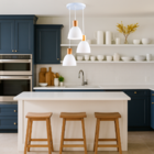 Luminária De Teto Pendente Lenna Vidro Com Detalhe Madeira 3