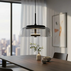 Luminária De Teto Pendente Stella Led Integrado 3 Cores Em 1