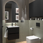 Luminária De Teto Pendente Tubo Triplo Sala Ilha Mesa Prata