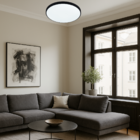 Luminária De Teto Plafon Com Led Integrado Dubai 38cm 6500k 3