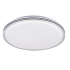 Luminária De Teto Plafon Com Led Integrado Leaf Três Cores Em