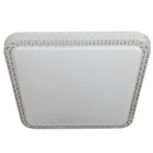 Luminária De Teto Plafon Com Led Integrado Prisma Três Cores