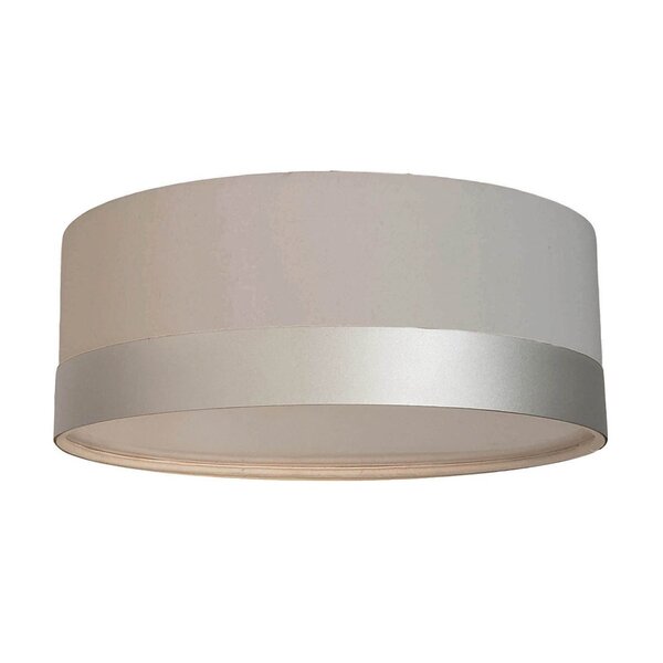 Luminária De Teto Plafon De Sobrepor Tom Luz Iluminação Cinza