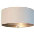 Luminária De Teto Plafon Interna Bronze 40x15cm Cru5795