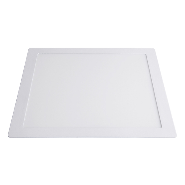 Luminária De Teto Plafon Painel De Embutir Led Slim Quadrada