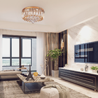 Luminária De Teto Plafon Sobrepor Led Cristal Gretta 24w Bivo