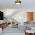 Luminária De Teto Plafon Sobrepor Led Redonda Madeira Dunas 2