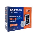 Luminária De Teto Solar 100w