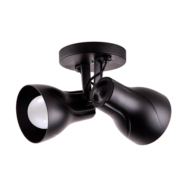 Luminária De Teto Spot Direcionável Octa Plus 2 Lâmpadas Prai