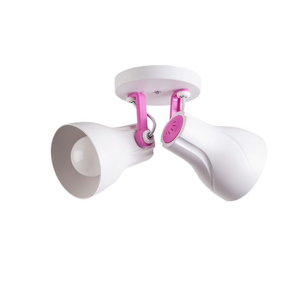 Luminária De Teto Spot Direcionável Octa Plus 2 Lâmpadas Prai