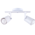 Luminária De Teto Spot Trilho Direcionável Fokus 2 Lâmpadas E