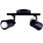 Luminária De Teto Spot Trilho Direcionável Fokus 2 Lâmpadas E